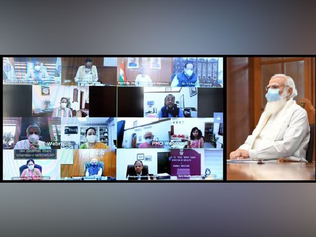 PM Modi chairs meeting with officials on COVID-19 situation, asks to upgrade health infrastructure
